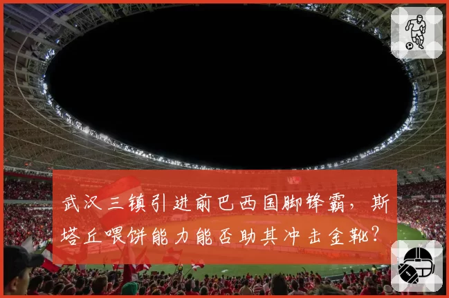 武汉三镇引进前巴西国脚锋霸,斯塔丘喂饼能力能否助其冲击金靴?